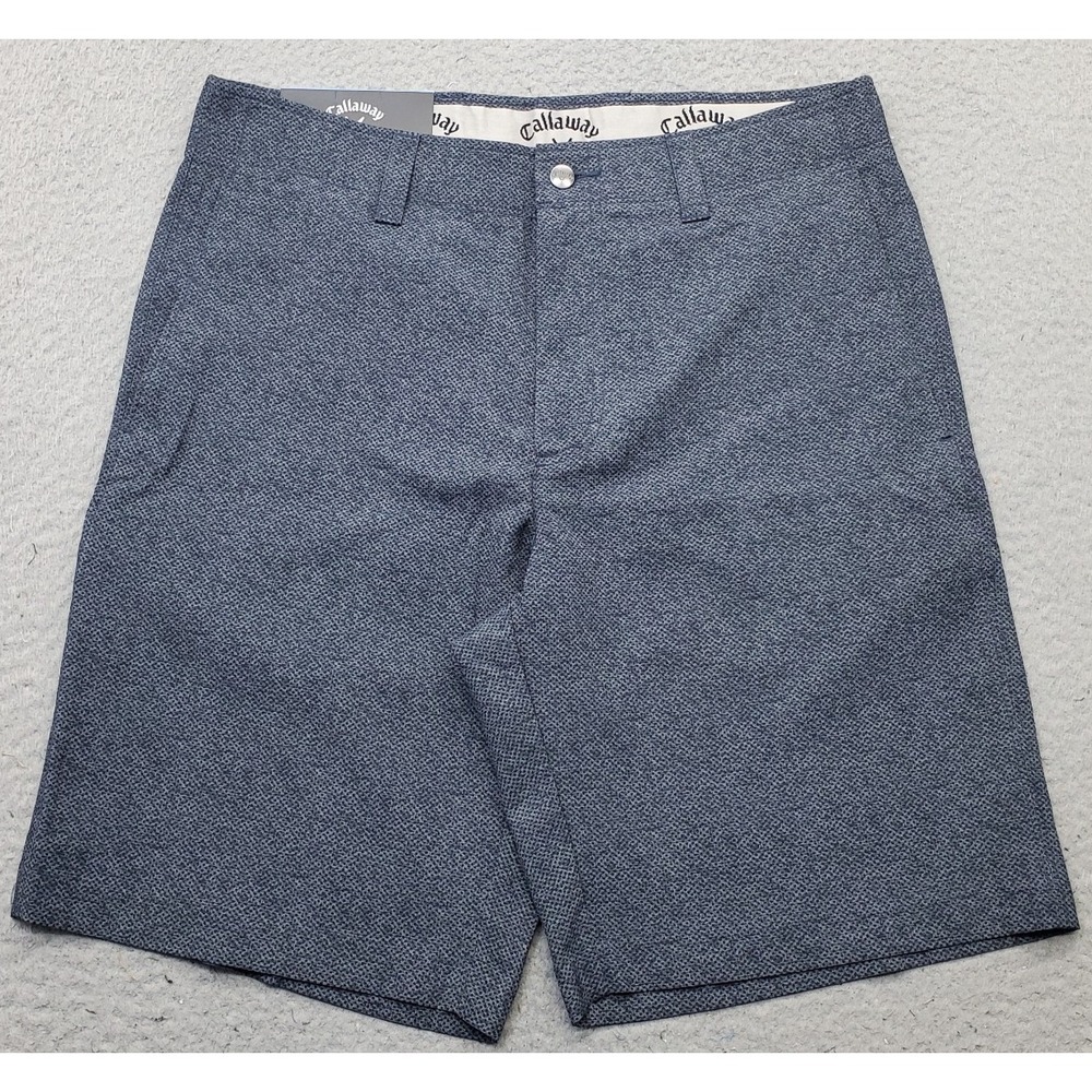 Callaway Golf Shorts Mens 32 Multi Textured Stretch Active Waistband Performance